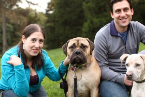 Tamar and Z with David and Hazel Who We Are: CATCH Dog Trainer Program