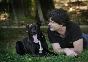 Dr. Brian Hare and Tassie