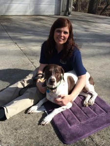 Melissa and Abby enjoying a well-deserved rest after acing their Phase 4 Evaluation.